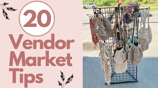 Top 20 Vendor Market Event Tips Plus Free Checklist [upl. by Sorenson]