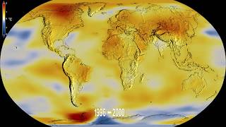 Global Temperature Anomalies from 1880 to 2019 [upl. by Tigram]