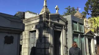 Recoleta Mausoleum Buenos Aires Argentina [upl. by Bornstein]