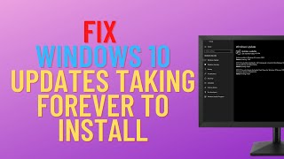 How to Fix Windows 10 Updates Taking Forever to Install [upl. by Nizam]