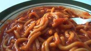 Chef Boyardee spaghetti amp meatballs [upl. by Oralie864]