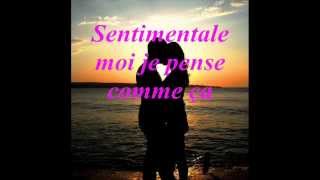 Sentimentale  Marie Myriam  Paroles [upl. by Mitzl528]