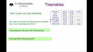 Timetables  Primary [upl. by Fine]