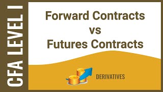 CFA Level I Derivatives  Forward Contracts vs Futures Contracts [upl. by Lleumas]