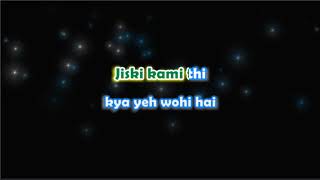 Mitwa  KANK Karaoke with Lyrics [upl. by Remark]