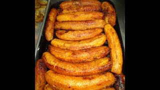 Platano Maduro Horneado [upl. by Meisel]