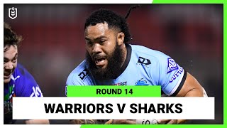 New Zealand Warriors v CronullaSutherland Sharks  Round 14 2022  Full Match Replay  NRL [upl. by Javed]