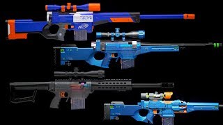 NERF SNIPER RIFLE KITS [upl. by Reseta]