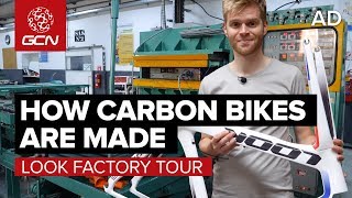 How Are Carbon Fibre Bikes Made  LOOK Cycle Factory Tour [upl. by Norita]