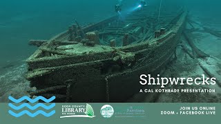 Shipwrecks Treasures of the Great Lakes presented by underwater photographer Cal Kothrade [upl. by Aerbma490]