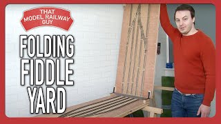 Building A Modular Model Railway  Episode Six The Folding Fiddle Yard [upl. by Smaoht937]