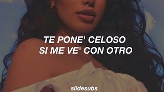 te pone celoso si bailo con otro yo no soy de ellos ni tuya tampoco 🔥 LetraLyrics [upl. by Ettenna]