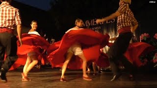 Uruguayan dance  Chamarrita [upl. by Tloc562]