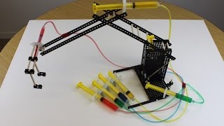 TeacherGeek Advanced Hydraulic Arm Build [upl. by Orelia]