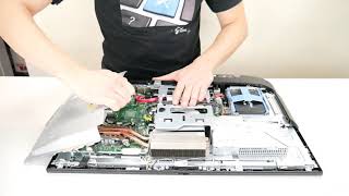 How To Replace Upgrade RAM  Dell Optiplex AIO Computer [upl. by Anayd]