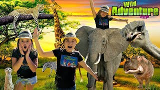 All About Wild Animals  ZOO ANIMALS for Kids  BEST ANIMAL ADVENTURE Park [upl. by Cecil706]