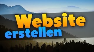 Kostenlose Website erstellen und hosten Tutorial [upl. by Nilram96]