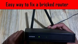 Netgear router not working Try this simple method FIX BRICKED ROUTER [upl. by Johns]