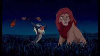 Rafiki Hits Simba on the Head for 2 Minutes [upl. by Enelra315]