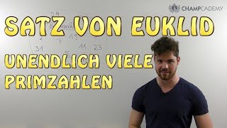 Satz von Euklid Unendlich viele Primzahlen Beweis [upl. by Adav63]