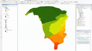 Delineating Watershed and Basins Using ArcGIS [upl. by Arlo149]