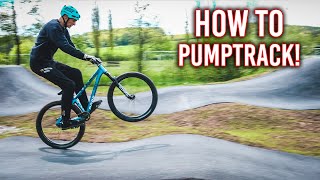 HOW TO Pumptrack fahren  Radquartier Pumptrack Schlüsselfeld [upl. by Adnov]