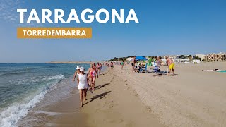 Tarragona Beach Walk 2023  Torredembarra  SPAIN [upl. by Si]