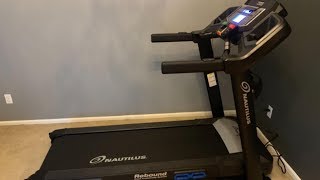 Nautilus T618 Treadmill Review [upl. by Arreic669]