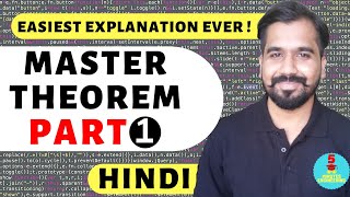 Master Theorem Part1 Explained With Examples in Hindi l Design And Analysis Of Algorithm Course [upl. by Barty]