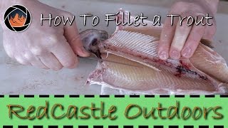 How to Fillet a Trout the Right Way [upl. by Bouldon]