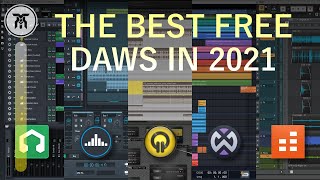 Best Free DAWs Free Software to Make Music 2021 [upl. by Suirada]