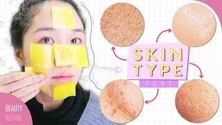 2 Simple Ways to Find Your Skin Type Oily Dry Combination Sensitive Normal Skin [upl. by Pizor]