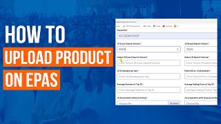 How to Upload Product on Enablers Product Approval System EPAS [upl. by Annairdna]