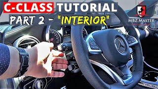 CClass Tutorial Exclusive  Part 2  INTERIOR Operations  20152020 Mercedes Video Owners Manual [upl. by Pape]