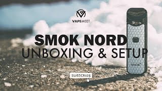 Smok Nord Unboxing amp Setup [upl. by Drucie]