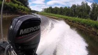 2015 Mercury Fourstroke 80 Jet [upl. by Notnats]