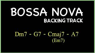 BOSSA NOVA2516 Backing track in C Major [upl. by Rab]