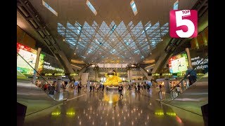 Top 5 things to do inside the Hamad International Airport during a layover [upl. by Albertson]