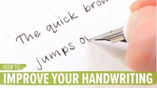 How to Improve Your Handwriting [upl. by Garretson]