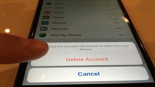 Delete iCloud account without Password  any iOS version  iPhone 8 7 6S 5S 5 4S 4 [upl. by Uyekawa]