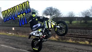 ★ NOUVEAU BESTIO ★ HUSQVARNA 701 SUPERMOTO [upl. by Garlinda]