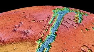 Valles Marineris  The Largest Canyon on Mars [upl. by Ilatfen]