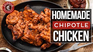 Chipotles Official Chicken Recipe [upl. by Alliehs]