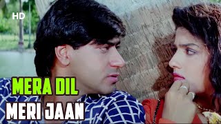 Mera Dil Meri Jaan Full Song  Gair 1999  Ajay Devgn  Raveena Tandon  Udit N  Sadhana Sargam [upl. by Barbee]