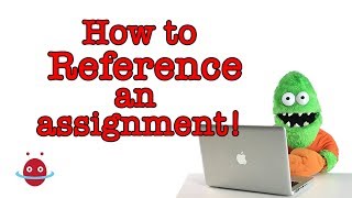 How to reference an assignment using APA 💻 [upl. by Onitsoga]