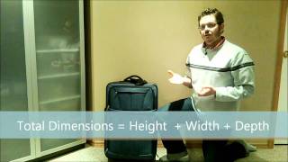 How to Work Out Your Luggage Dimensions [upl. by Mary]