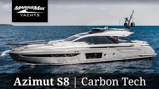 AllNew Yacht  Azimut S8  Carbon Tech [upl. by Libenson954]