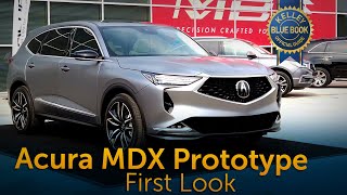 Acura MDX Prototype  First Look [upl. by Berkow600]