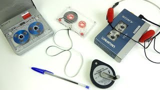 Compact Cassette Tape Winders  From Bic to Sony [upl. by Oster]