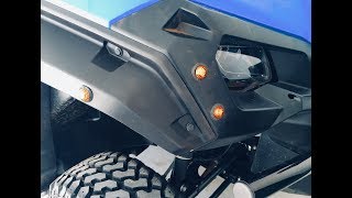 XTC Turn signal kit install on Honda Pioneer 1000 [upl. by Sitnalta]